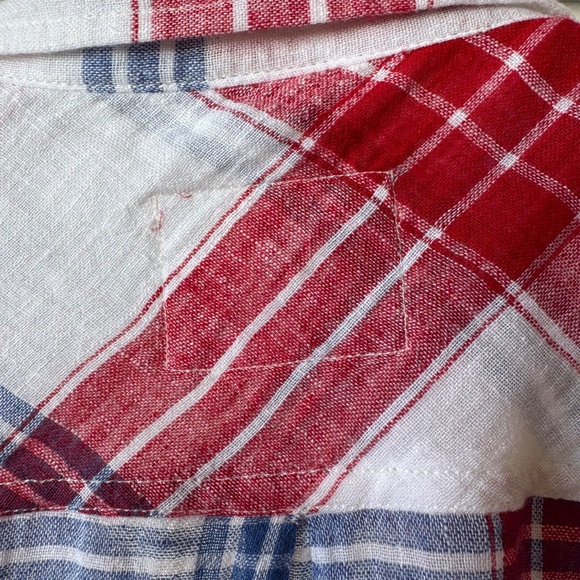 Rails Linen Button Down Shirt - Picture 4 of 9